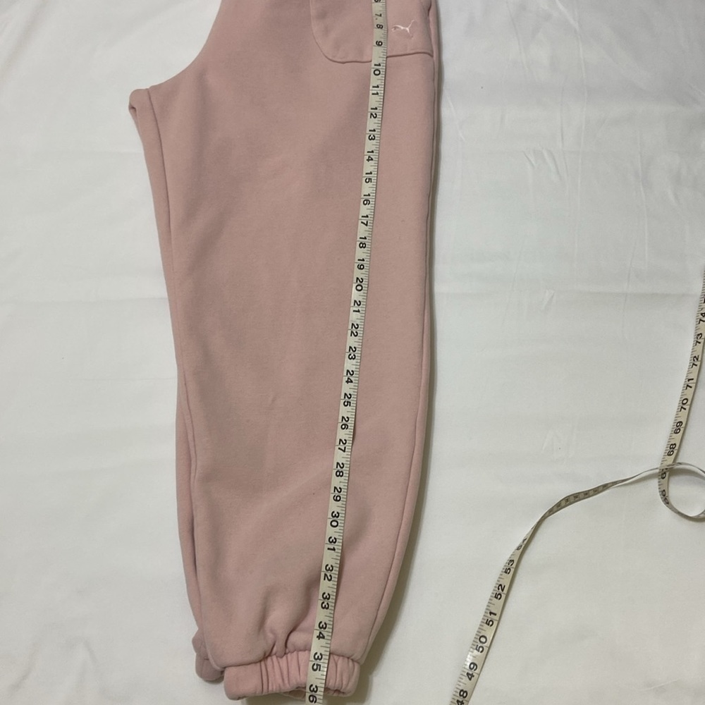 PUMA WOMEN’S PINK CROPPED BARBIECORE TRACK TOP AND LONG PANT SET. SIZE-M… - Picture 15 of 16
